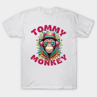 Cyborg Monkey Tommy T-Shirt